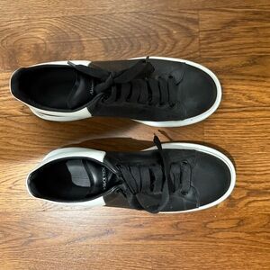 Alexander McQueen Black and White Men's Sneakers
